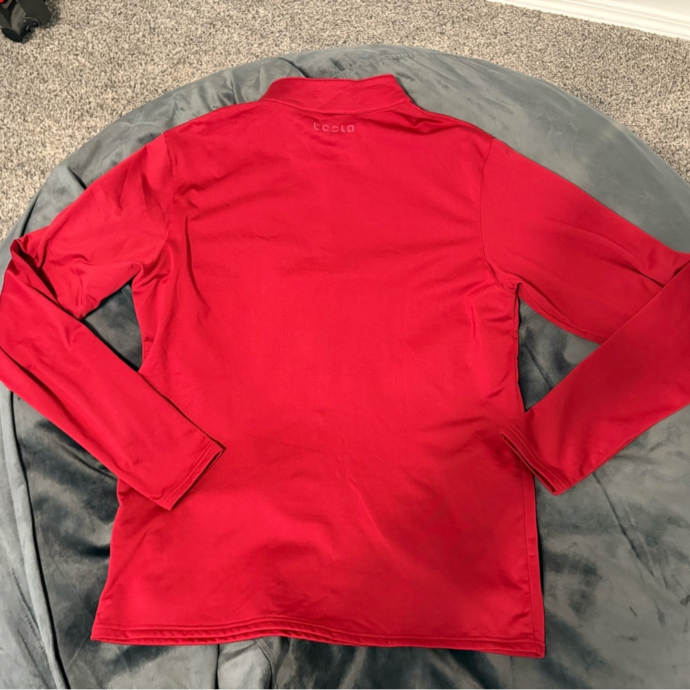 Tesla Red Pullover - image 2